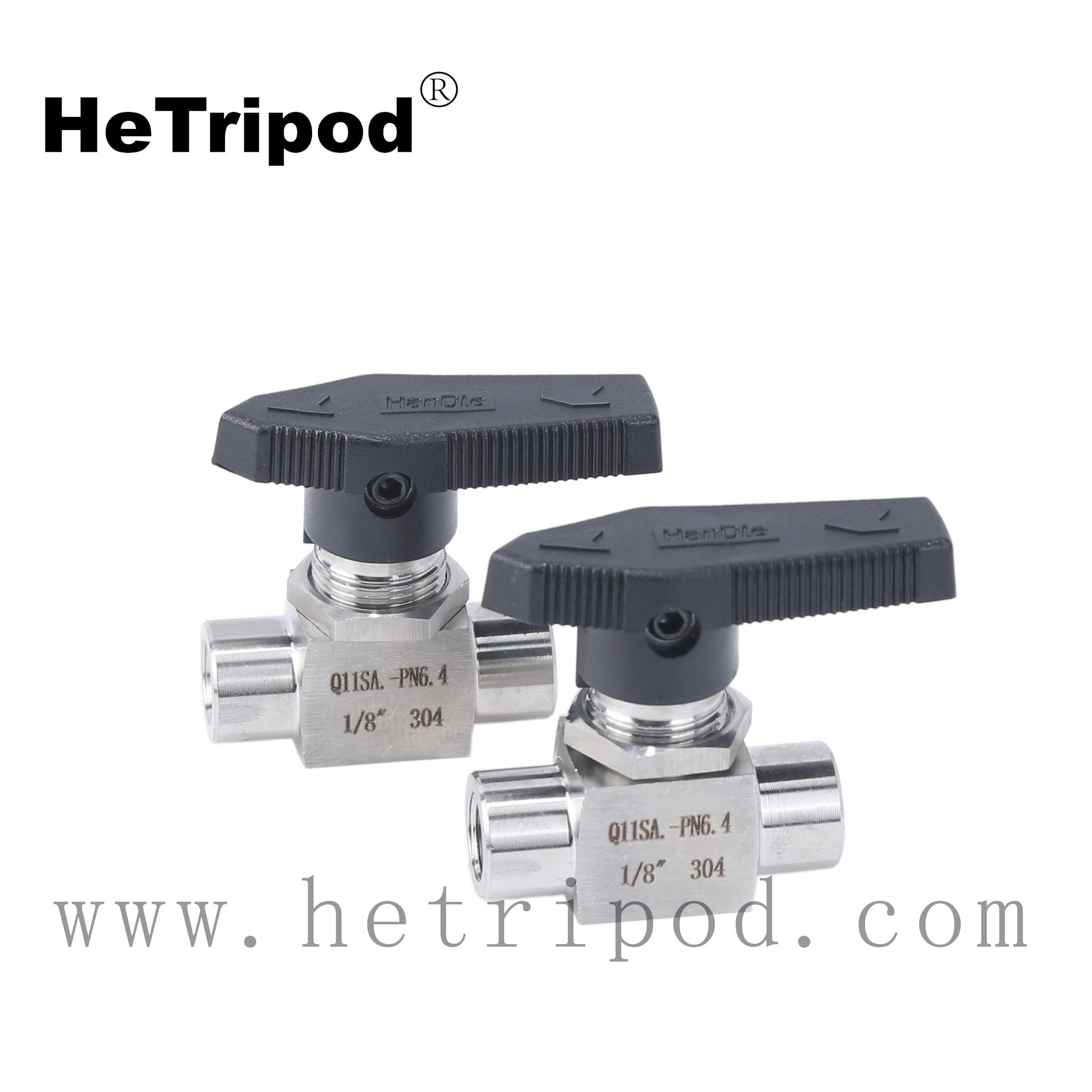 Válvula de esfera bidirecional de aço inoxidável 304/316 Válvula manual de rosca interna Válvula de 