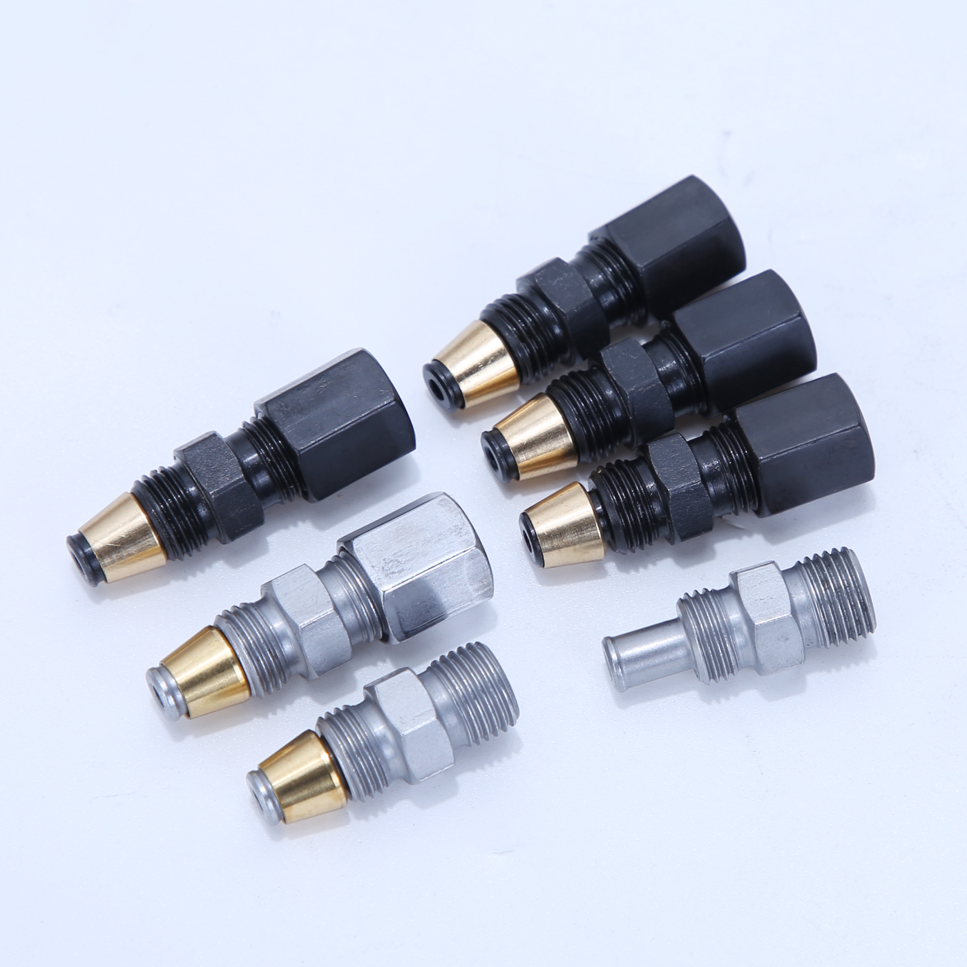 Lincoln SSV Válvula Progressiva Válvula de Retenção Conector de Ferrula Saída