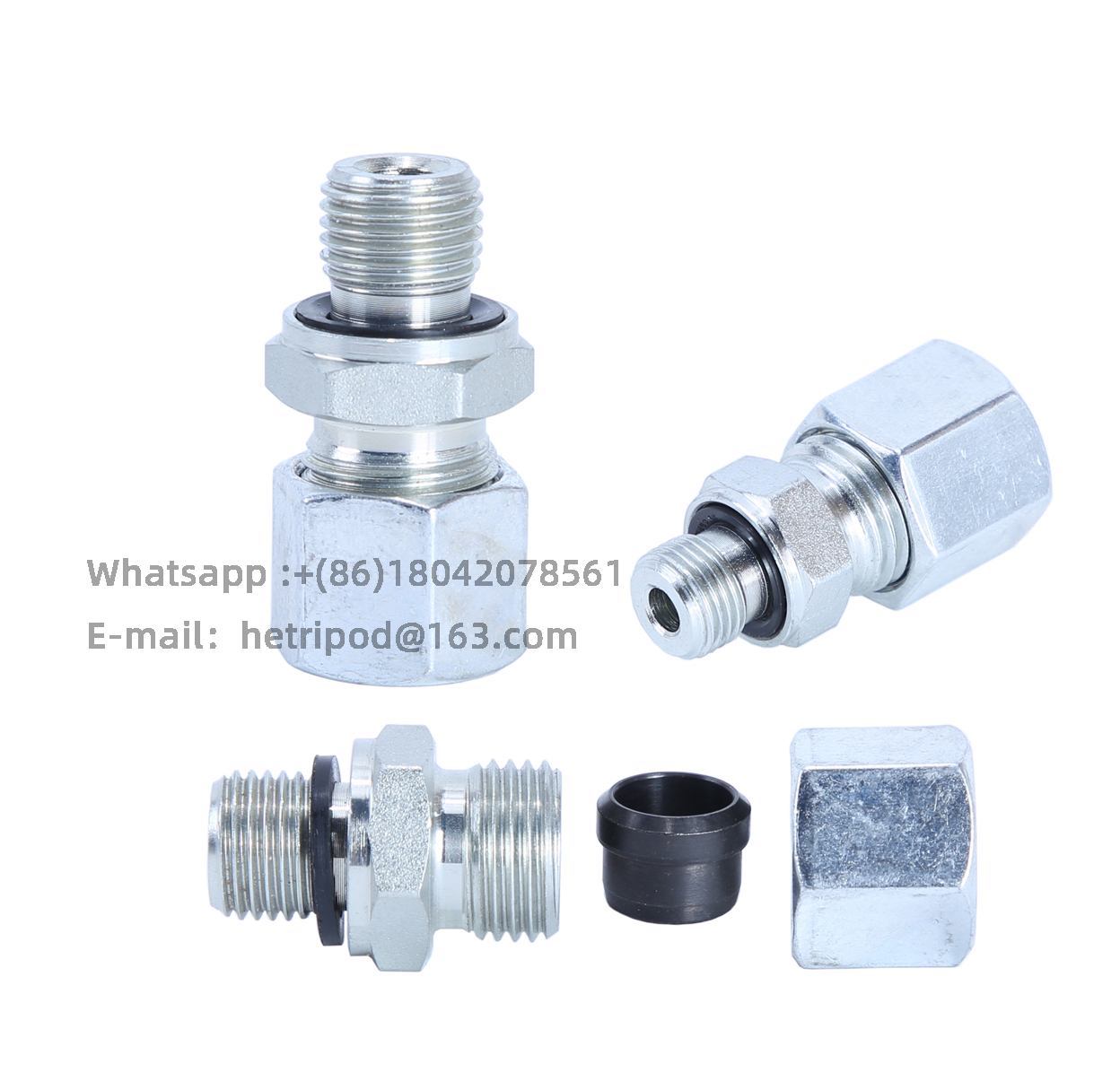 Junta de transição hidráulica de aço carbono tipo 